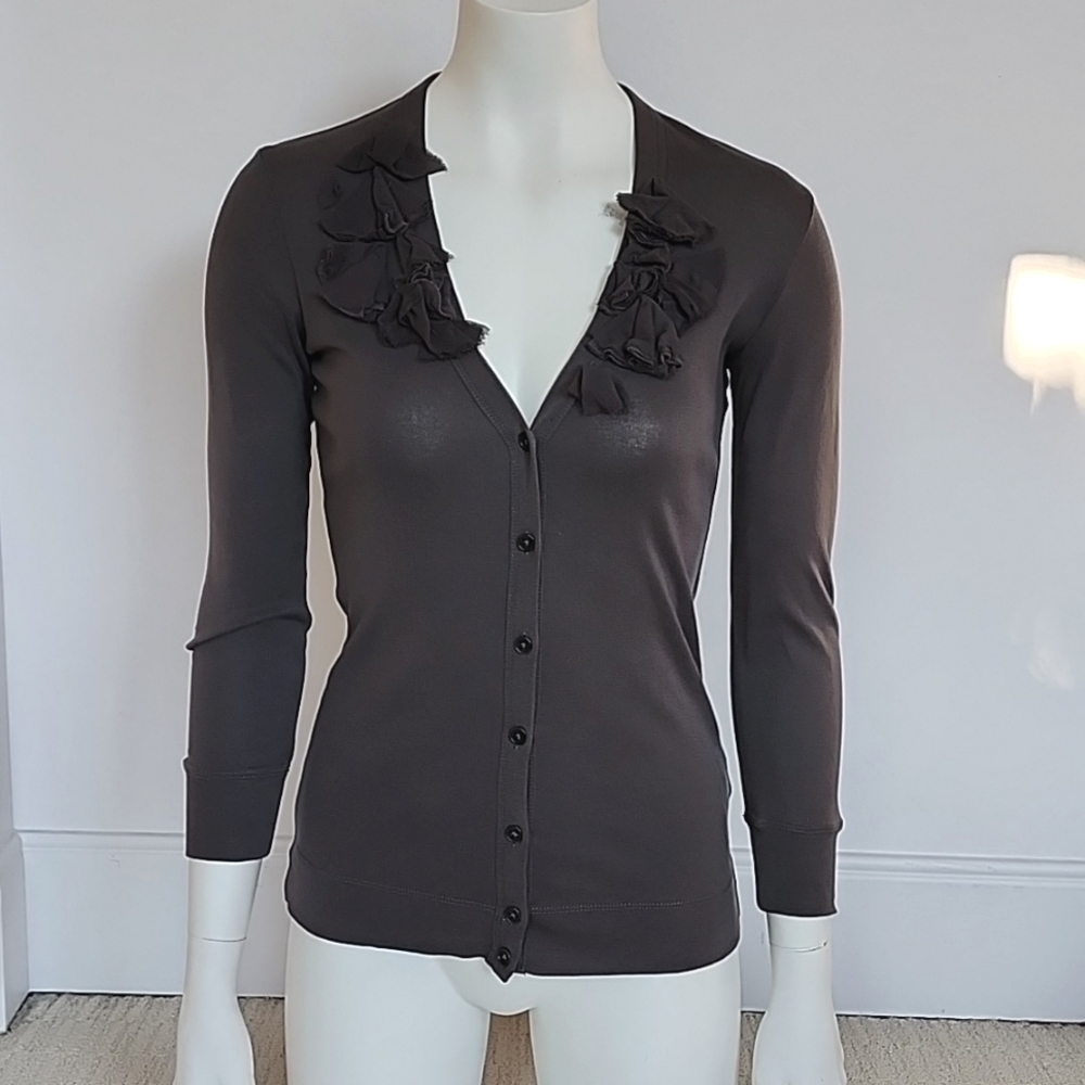 J.Crew Grey Cardigan Top